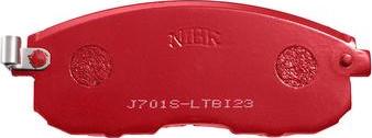 NiBK PN2201S - High Performance Brake Pad Set autospares.lv