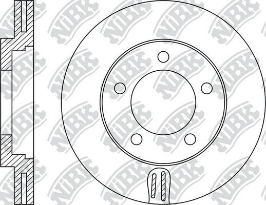 NiBK RN1951 - Brake Disc autospares.lv