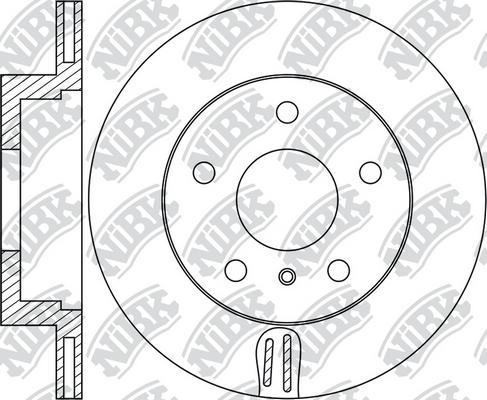 NiBK RN1909 - Brake Disc autospares.lv