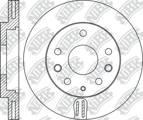 NiBK RN1906 - Brake Disc autospares.lv