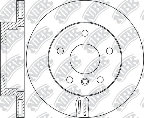 NiBK RN1910 - Brake Disc autospares.lv