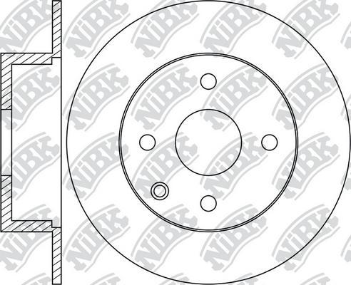 NiBK RN1933 - Brake Disc autospares.lv