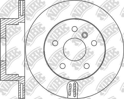 NiBK RN1922 - Brake Disc autospares.lv