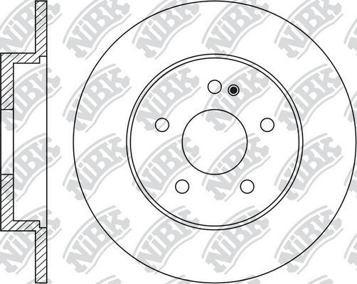 NiBK RN1977 - Brake Disc autospares.lv