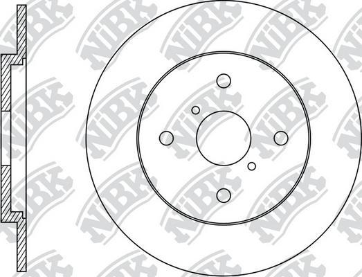 NiBK RN1497 - Brake Disc autospares.lv