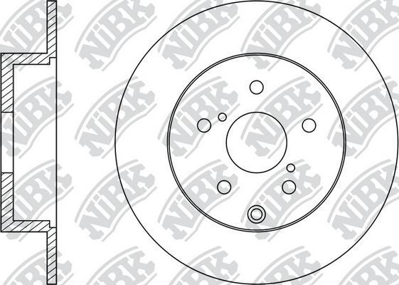 NiBK RN1441 - Brake Disc autospares.lv