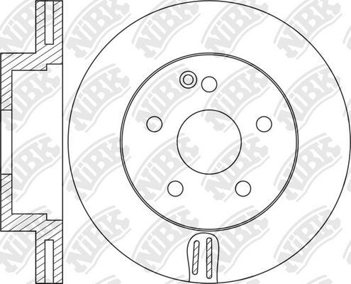 NiBK RN1463 - Brake Disc autospares.lv