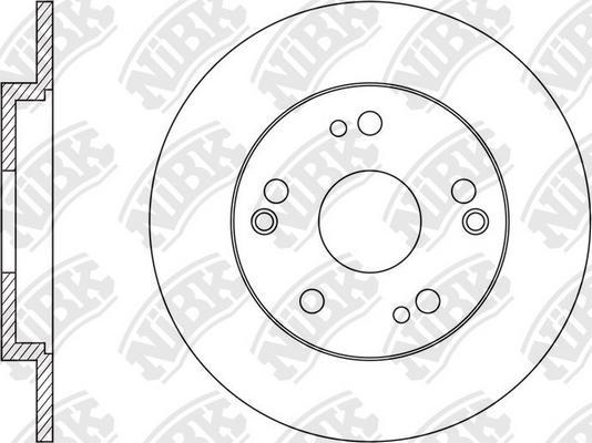 NiBK RN1599 - Brake Disc autospares.lv