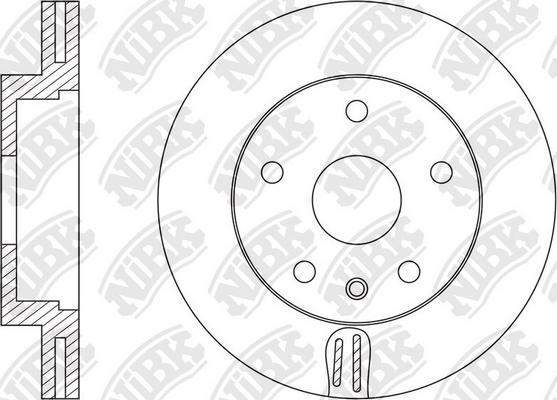 Havam HP58295 - Brake Disc autospares.lv