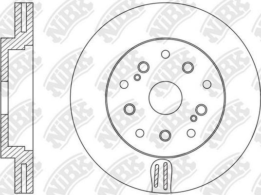 CAR 55243 - Brake Disc autospares.lv