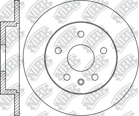 NiBK RN1685 - Brake Disc autospares.lv