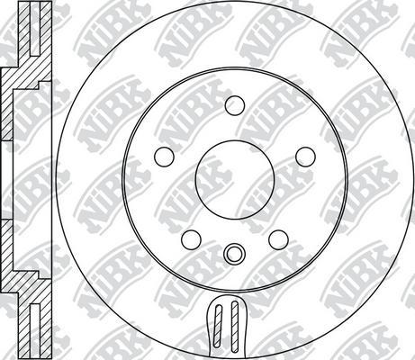 NiBK RN1679 - Brake Disc autospares.lv