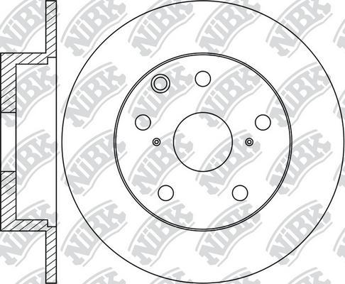 NiBK RN1671 - Brake Disc autospares.lv