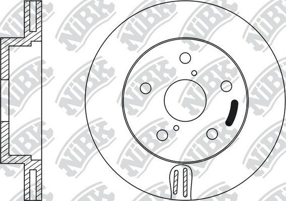 Triscan 8120 68106C - Brake Disc autospares.lv