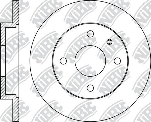 NiBK RN1013 - Brake Disc autospares.lv