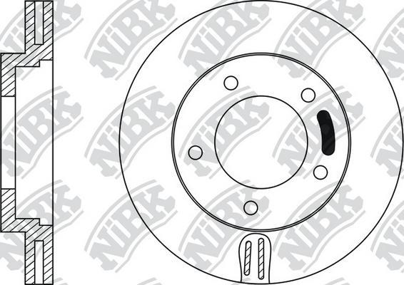 NiBK RN1026 - Brake Disc autospares.lv