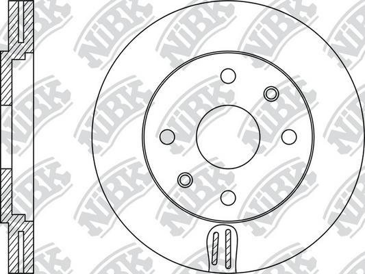 NiBK RN1151 - Brake Disc autospares.lv