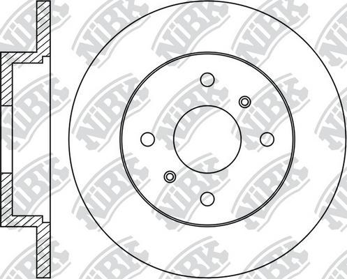 NiBK RN1131 - Brake Disc autospares.lv