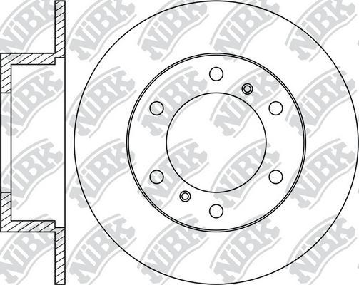 NiBK RN1132 - Brake Disc autospares.lv