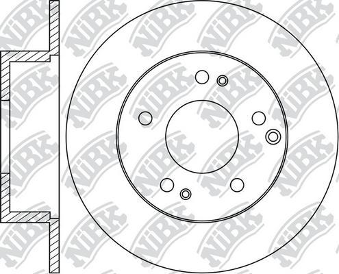 NiBK RN1176 - Brake Disc autospares.lv