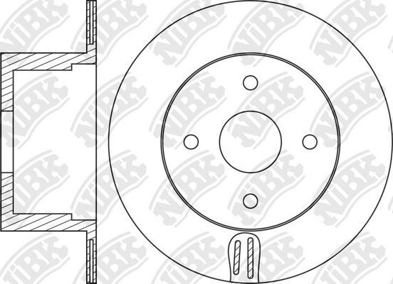 BSF 11552R - Brake Disc autospares.lv