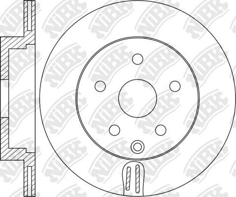 NiBK RN1890 - Brake Disc autospares.lv