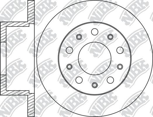 NiBK RN1849 - Brake Disc autospares.lv