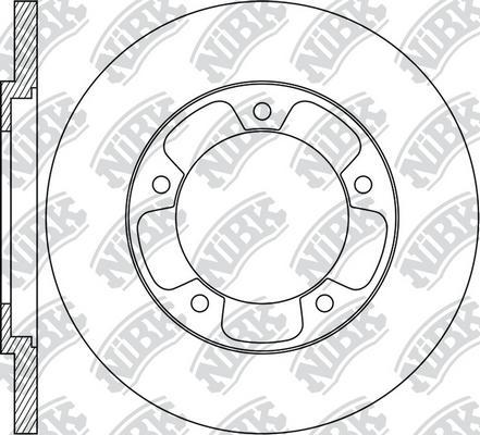 NiBK RN1842 - Brake Disc autospares.lv