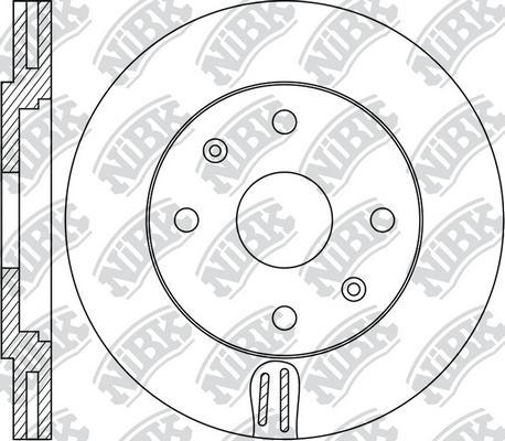 NiBK RN1854 - Brake Disc autospares.lv