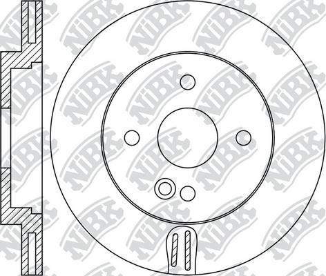 NiBK RN1853 - Brake Disc autospares.lv