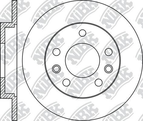 NiBK RN1862 - Brake Disc autospares.lv