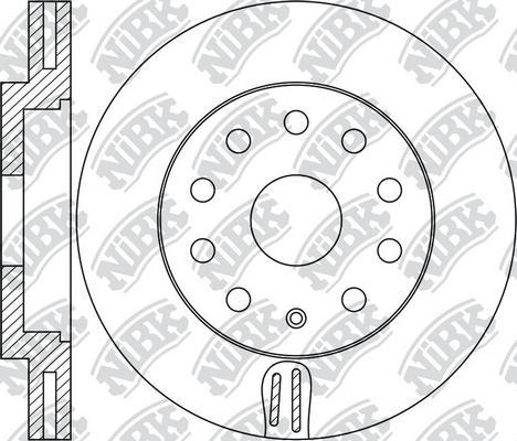 NiBK RN1803 - Brake Disc autospares.lv