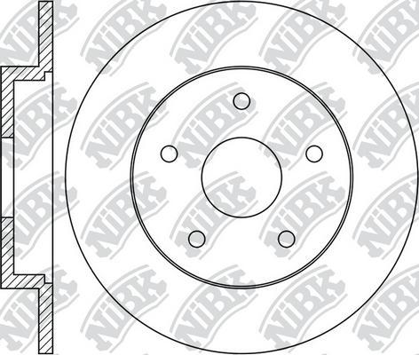 NiBK RN1368 - Brake Disc autospares.lv