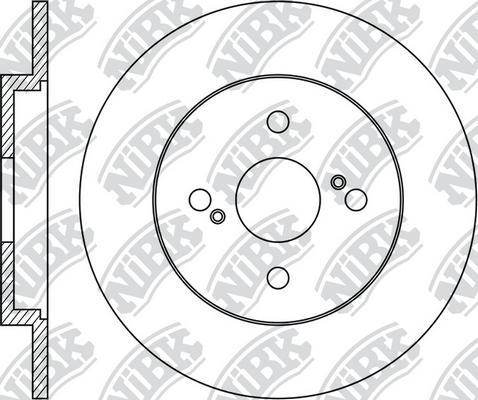 NiBK RN1310 - Brake Disc autospares.lv