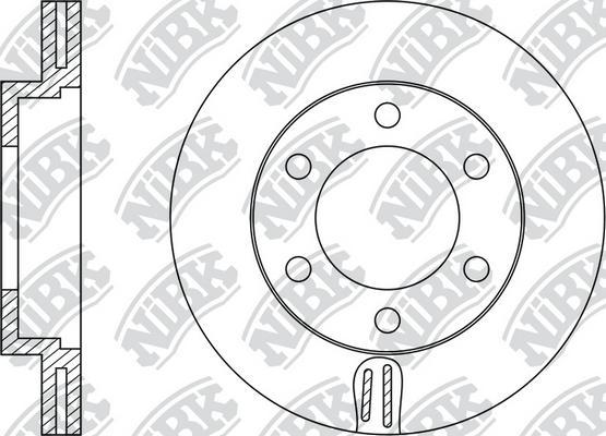 NiBK RN1321 - Brake Disc autospares.lv