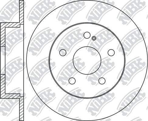 NiBK RN1298 - Brake Disc autospares.lv