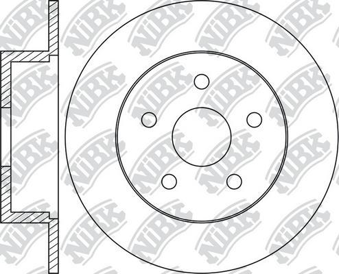 NiBK RN1251 - Brake Disc autospares.lv