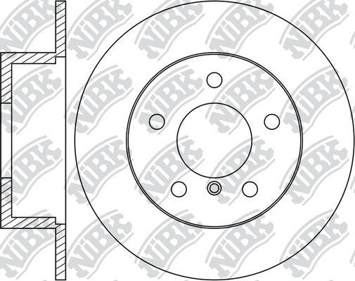 NiBK RN1211 - Brake Disc autospares.lv