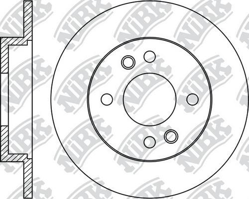 NiBK RN1791 - Brake Disc autospares.lv