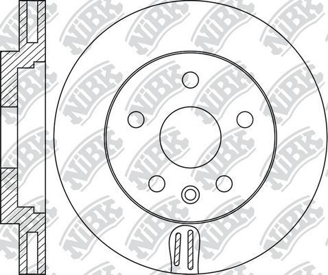 NiBK RN1740 - Brake Disc autospares.lv