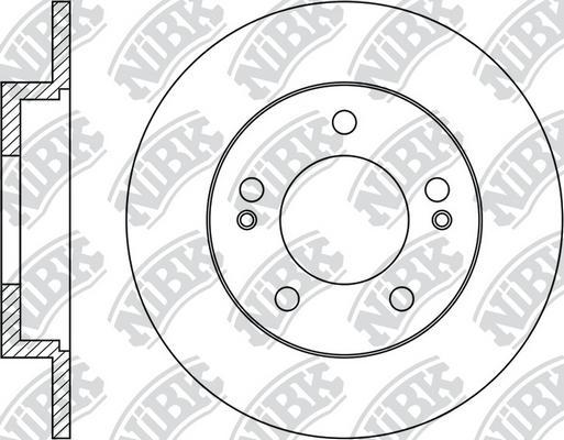 NiBK RN1714 - Brake Disc autospares.lv