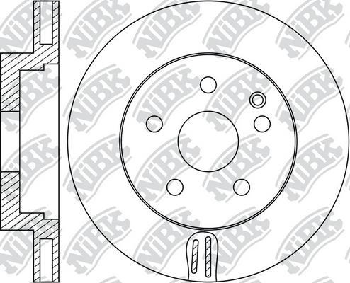 KRAFT AUTOMOTIVE 6041260 - Brake Disc autospares.lv