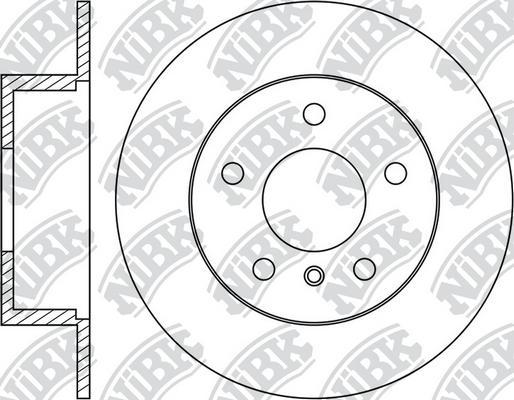 NiBK RN1781 - Brake Disc autospares.lv