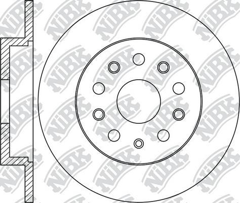 NiBK RN1735 - Brake Disc autospares.lv