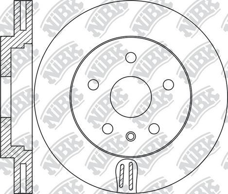 NiBK RN1736 - Brake Disc autospares.lv