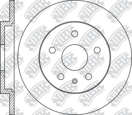 NiBK RN2059 - Brake Disc autospares.lv