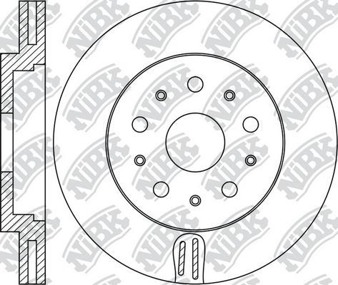 NiBK RN2030 - Brake Disc autospares.lv