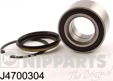 Nipparts J4700304 - Wheel hub, bearing Kit autospares.lv