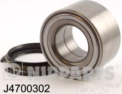 Nipparts J4700302 - Wheel hub, bearing Kit autospares.lv