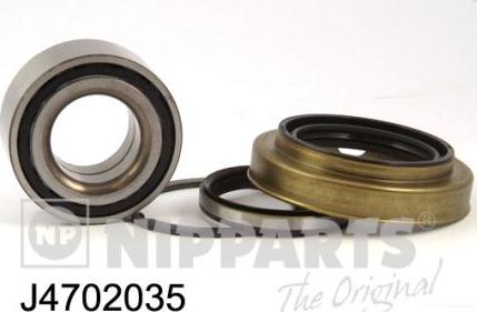 Nipparts J4702035 - Wheel hub, bearing Kit autospares.lv